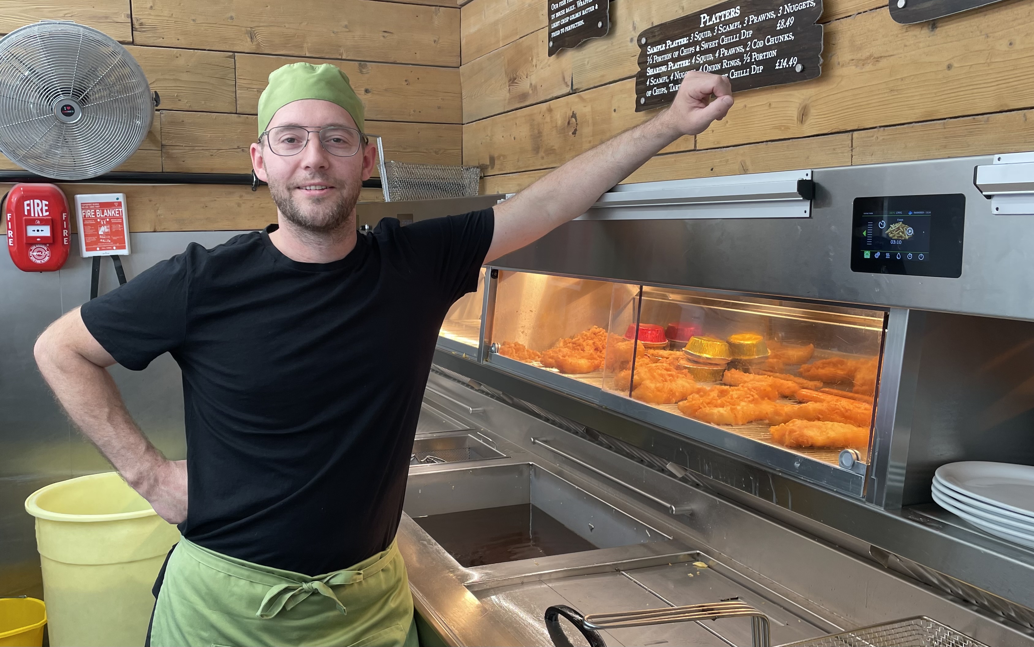 Mini heatwave gives surprise' to Ely fish and chip shop
